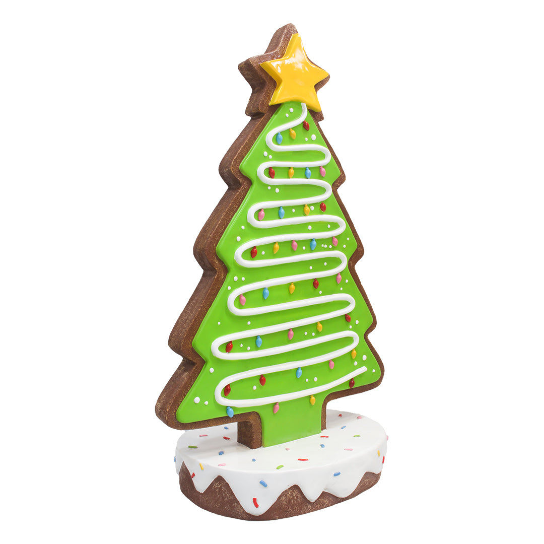Gingerbread Christmas Tree Over Sized Statue