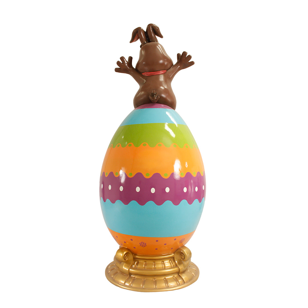 Easter Lamb And Bunny Over Sized Statue