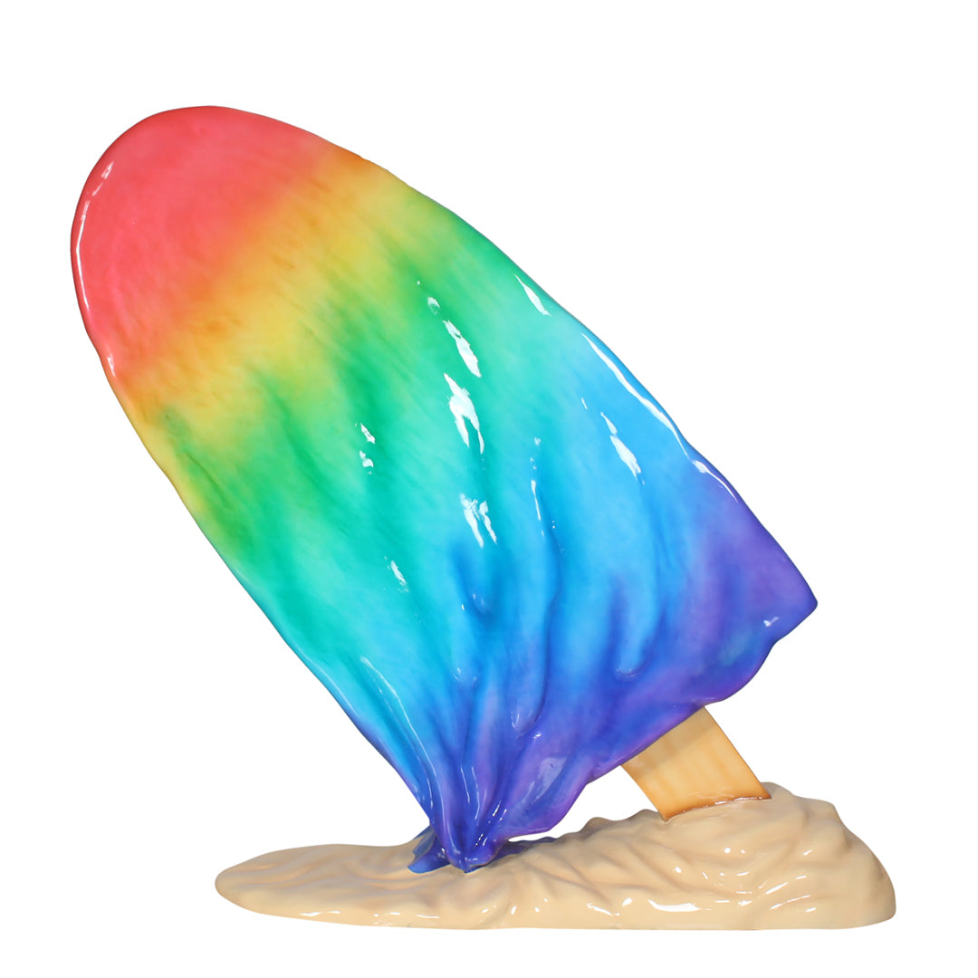 Popsicle Ice Cream Rainbow Over Sized Statue