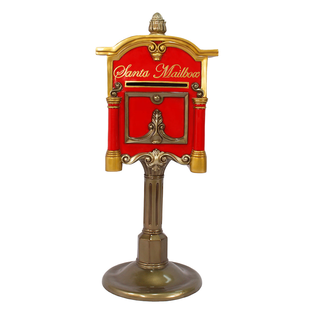 Santa Mailbox 4 Life Size Statue