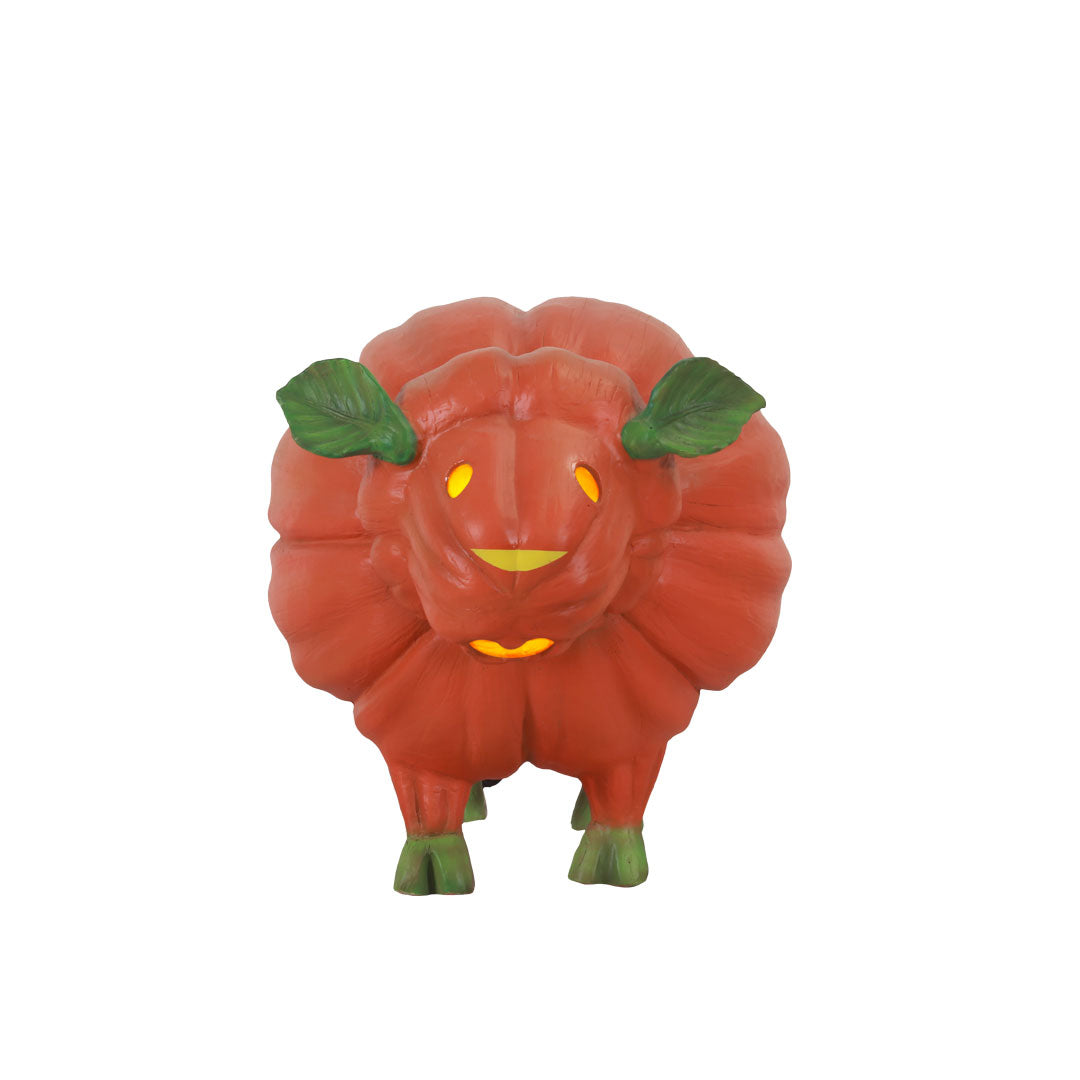 Pumpkin Sheep Light Over Sized Statue