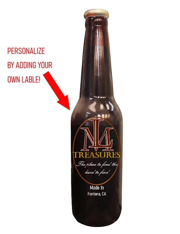 Bottle Brown Over Sized Statue - LM Treasures Life Size Statues & Prop Rental