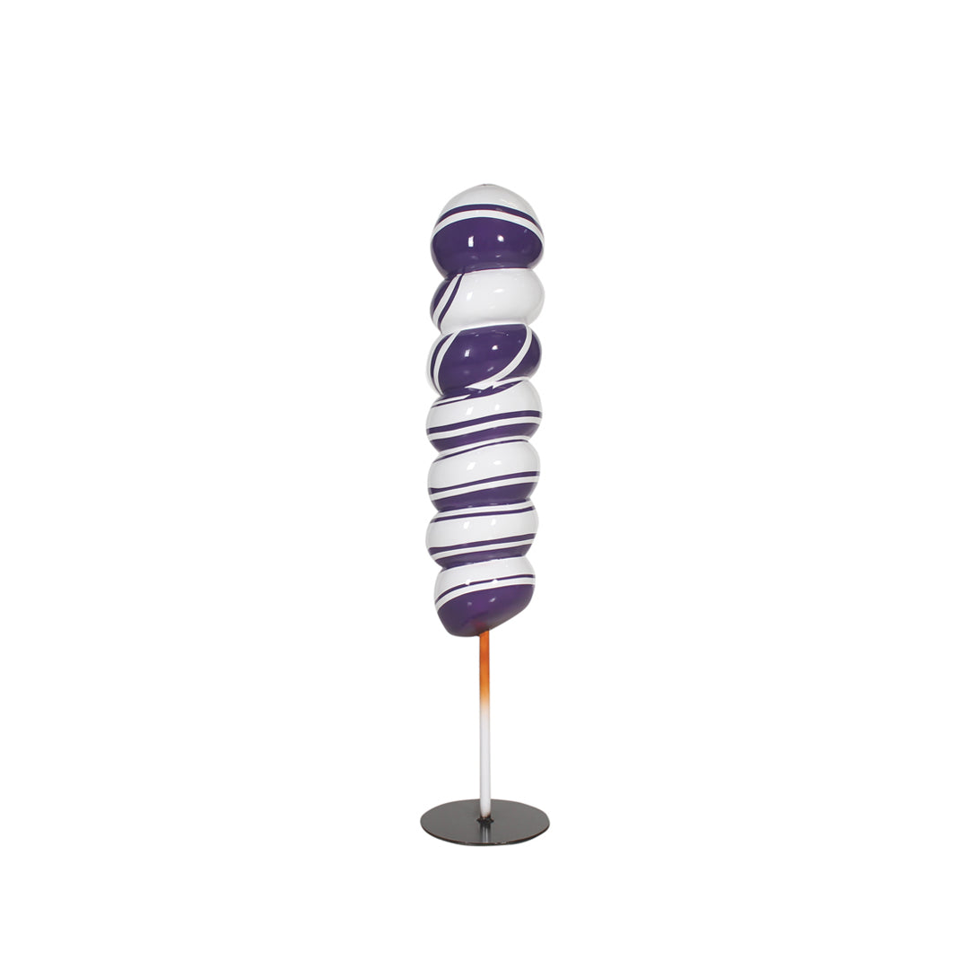 Candy Swirl Twist Pop Lollipop Over Sized Statue