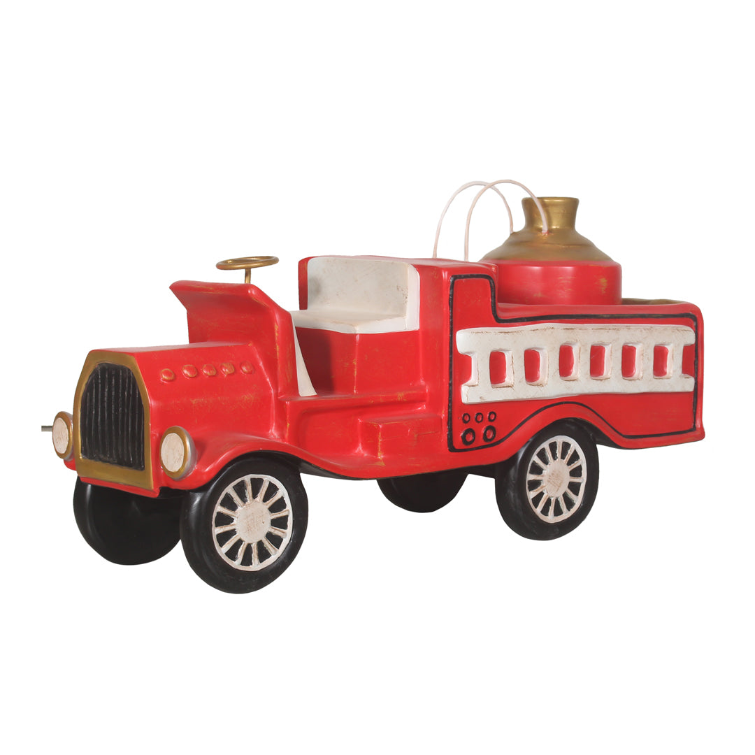 Toy Fire Truck Over Sized Statue