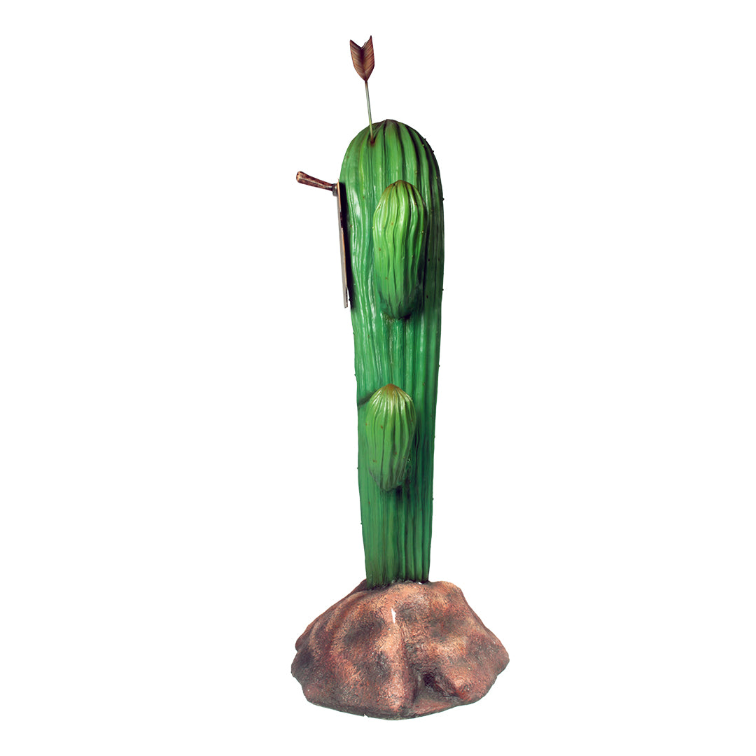Western Wanted Cactus Life Size Statue