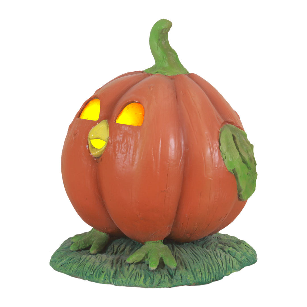 Pumpkin Chick Light Over Sized Statue