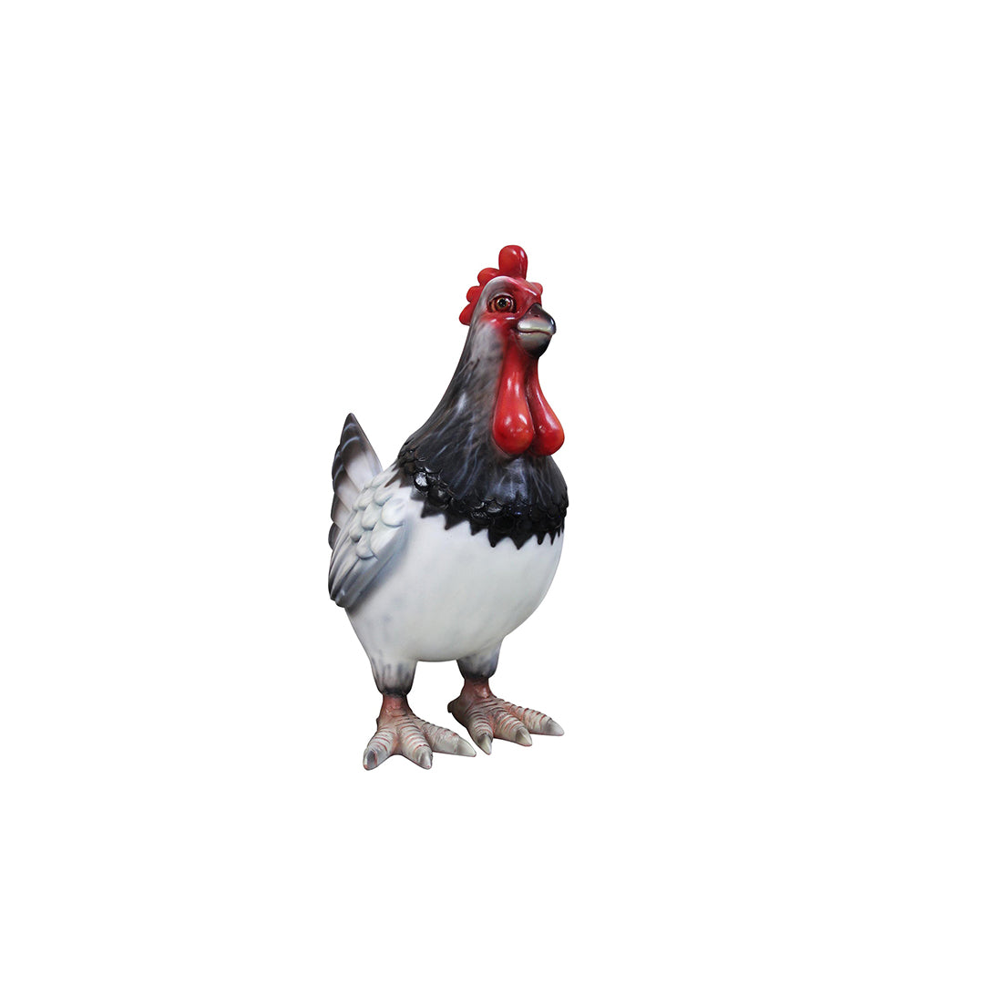 White Chicken Life Size Statue