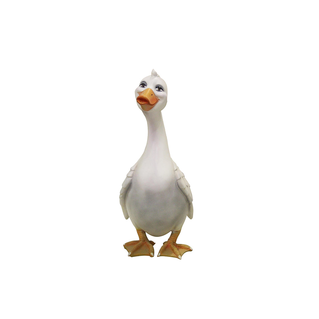 Comic Male Goose Life Size Statue