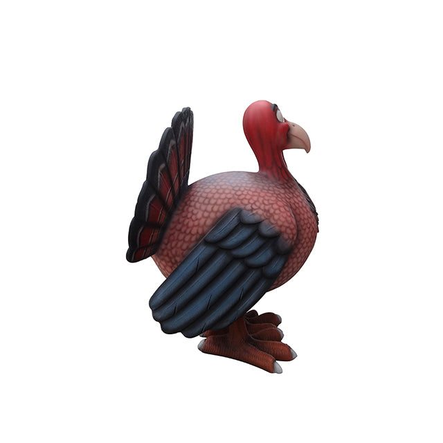Comic Turkey Life Size Statue