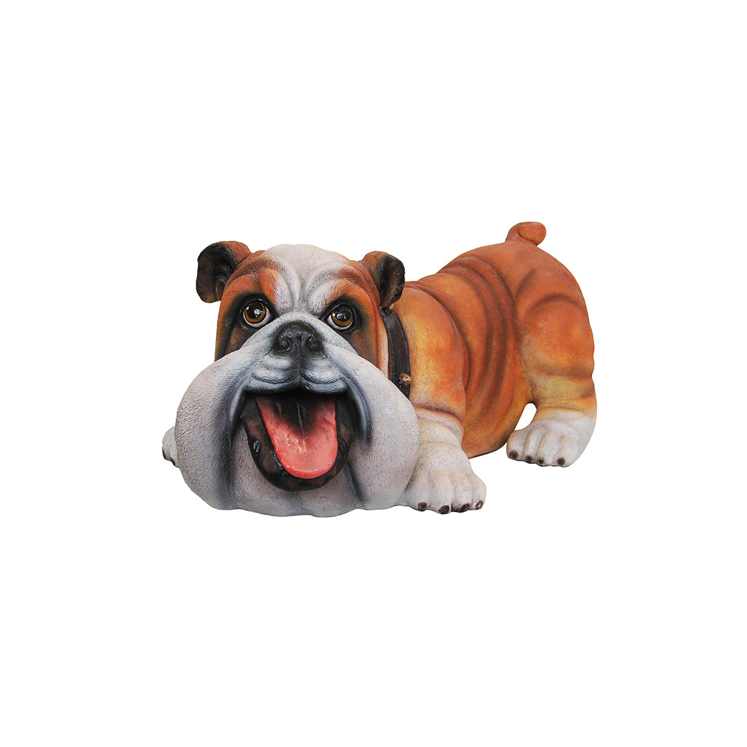 Comic Bulldog Life Size Statue