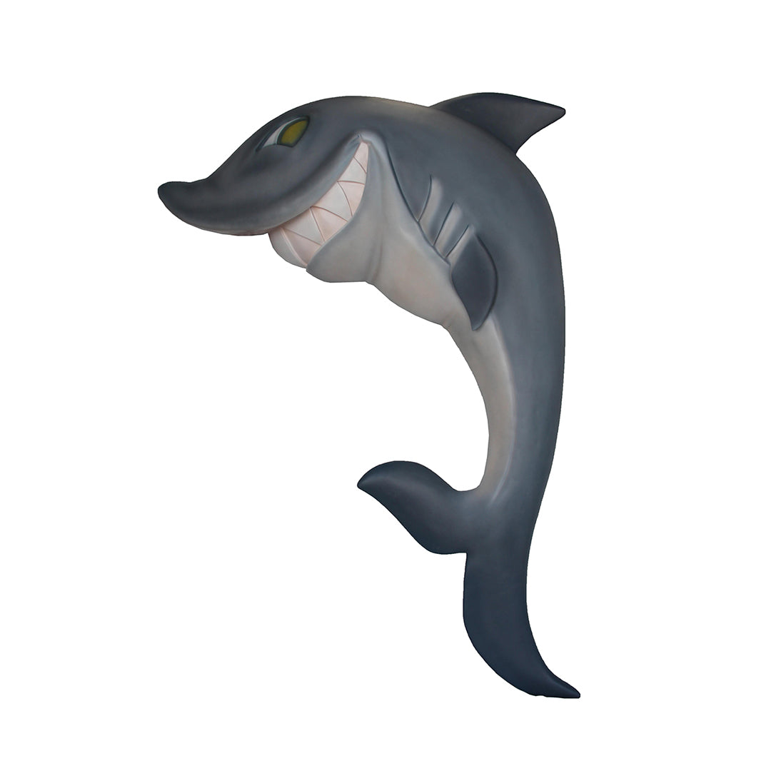 Wall Decor Comic Shark Smiling Statue