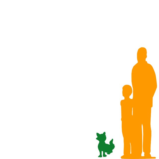 Comic Female Cat Life Size Statue