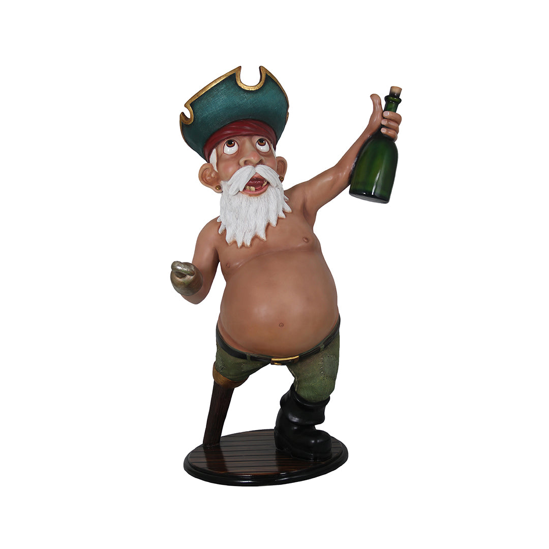 Comic Pirate Ernesto Life Size Statue