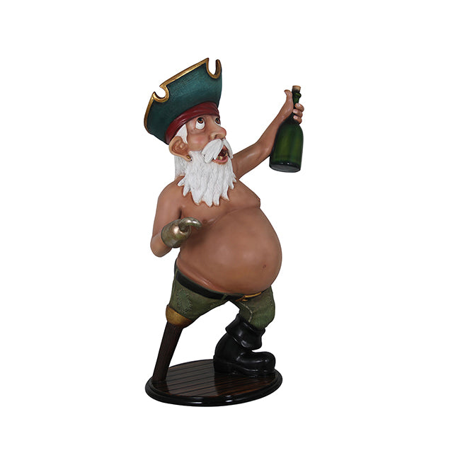 Comic Pirate Ernesto Life Size Statue