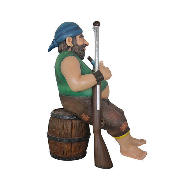 Pirate Captain Laurente Life Size Statue