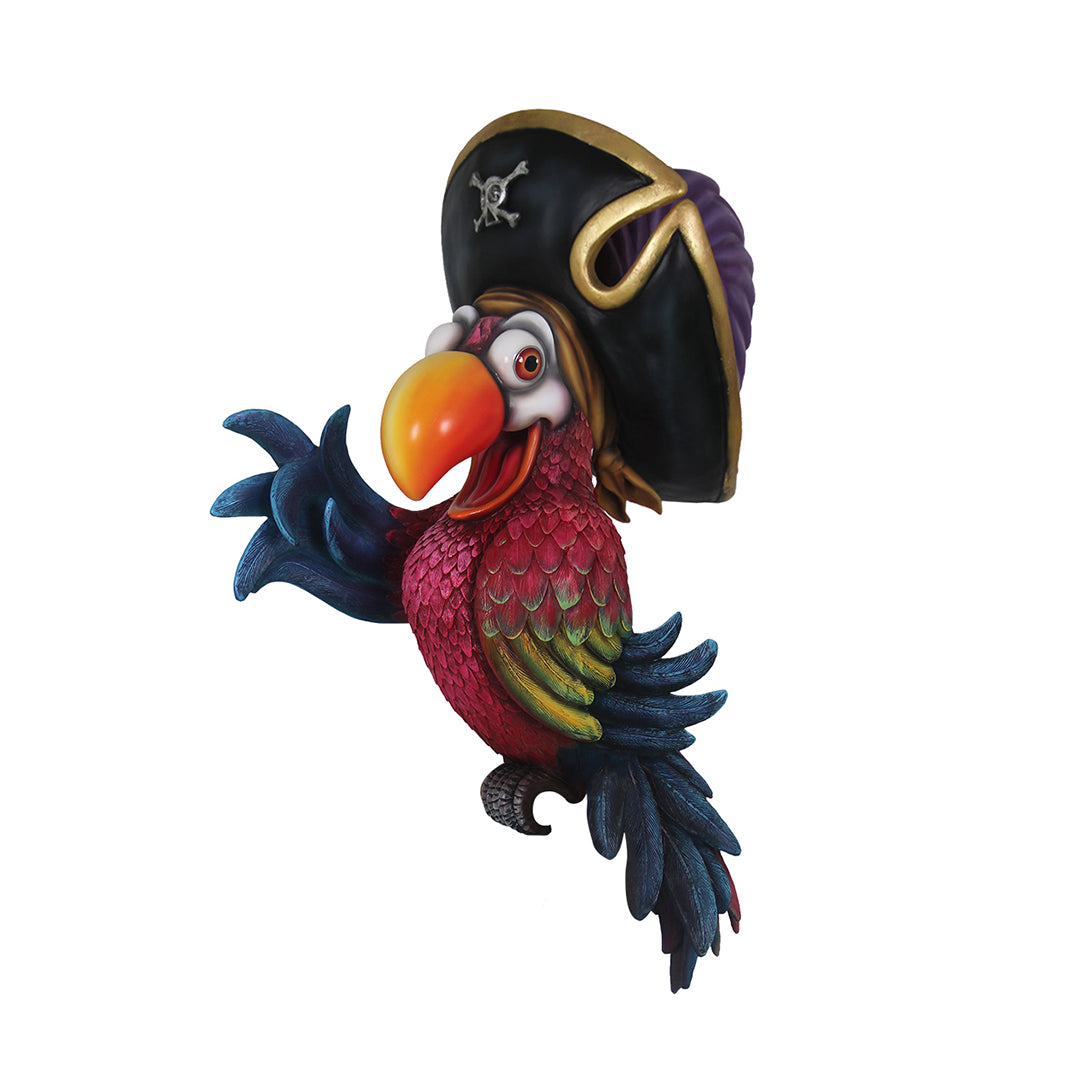 Comic Pirate Parrot No Stand Over Sized Statue