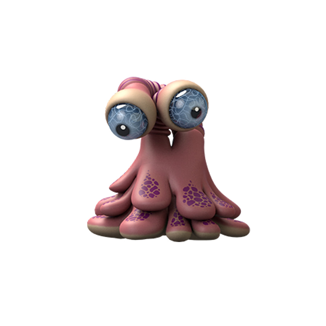 Comic Alien Blob Statue