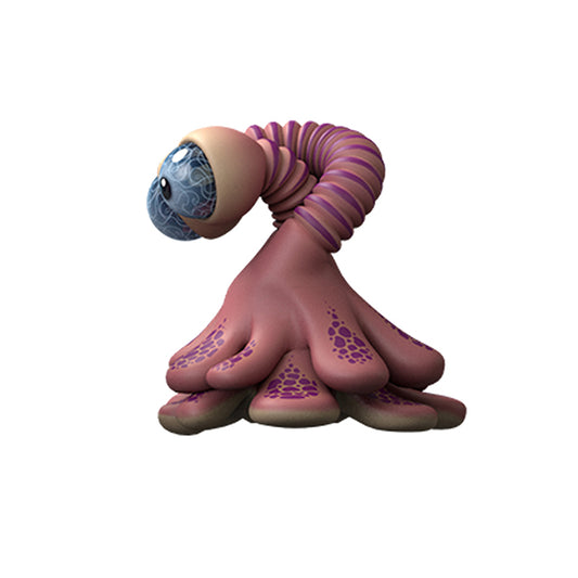 Comic Alien Blob Statue