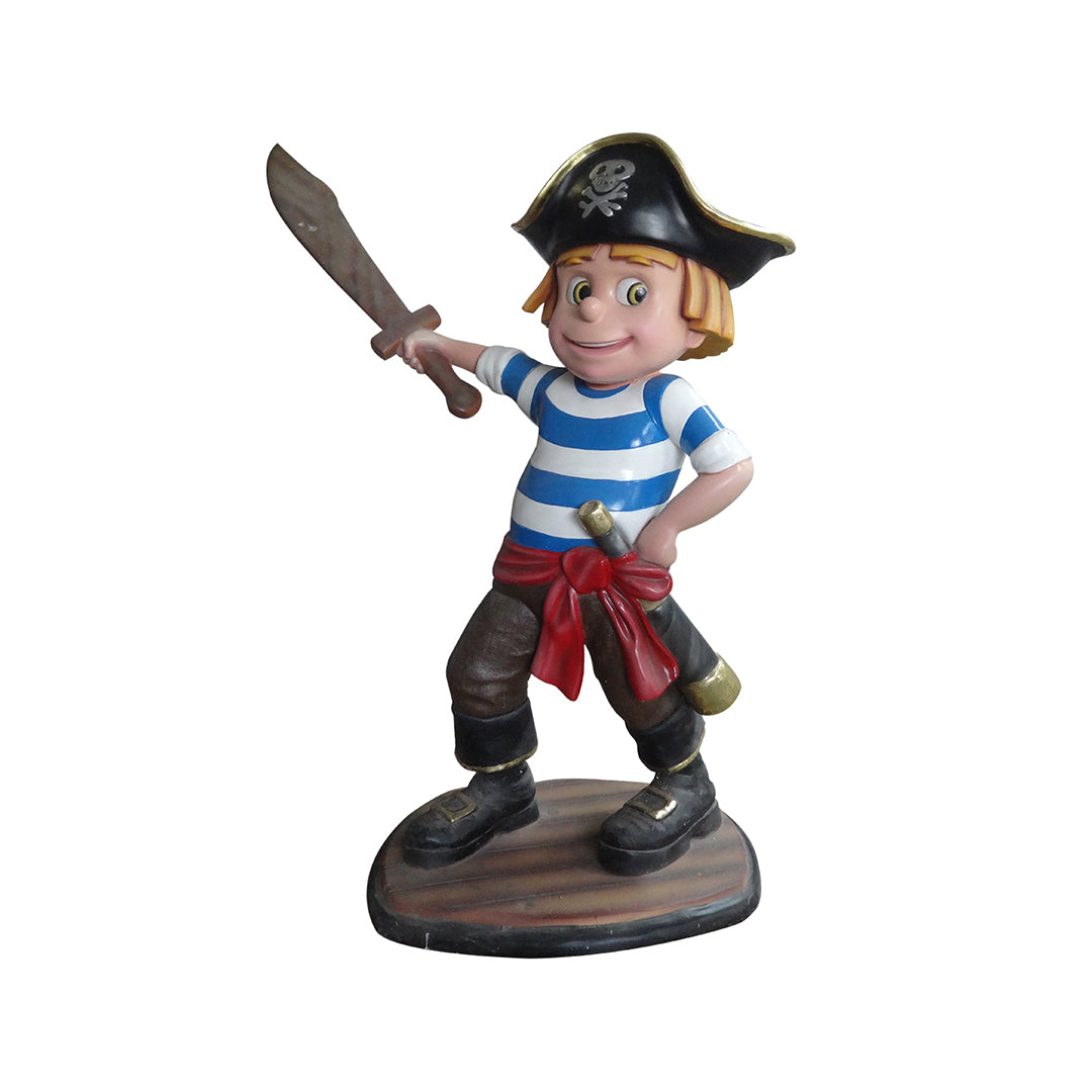 Comic Junior Pirate Life Size Statue