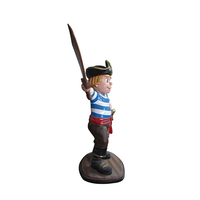 Comic Junior Pirate Life Size Statue