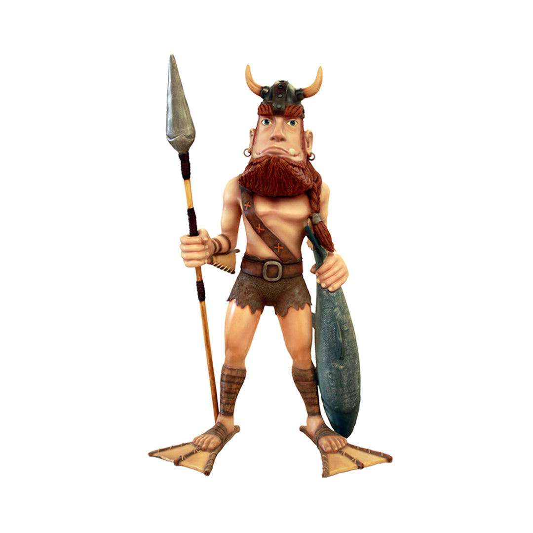 Viking Fisherman Life Size Statue