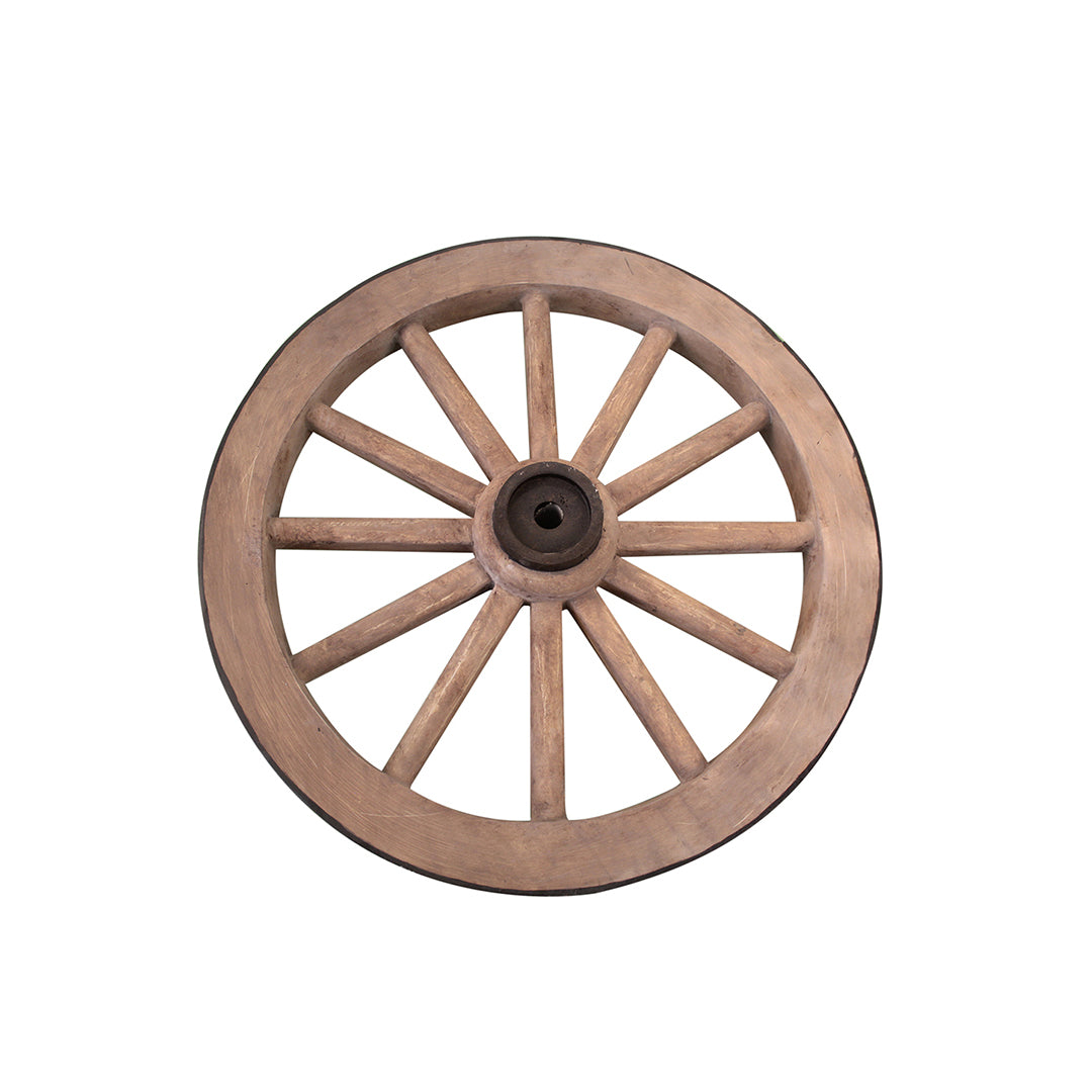 Wagon Wheel Over Sized Statue