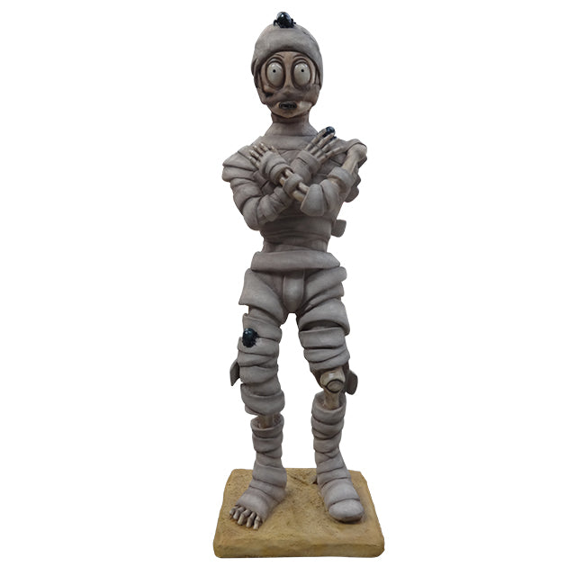 Comic Mummy Life Size Decor Prop Statue