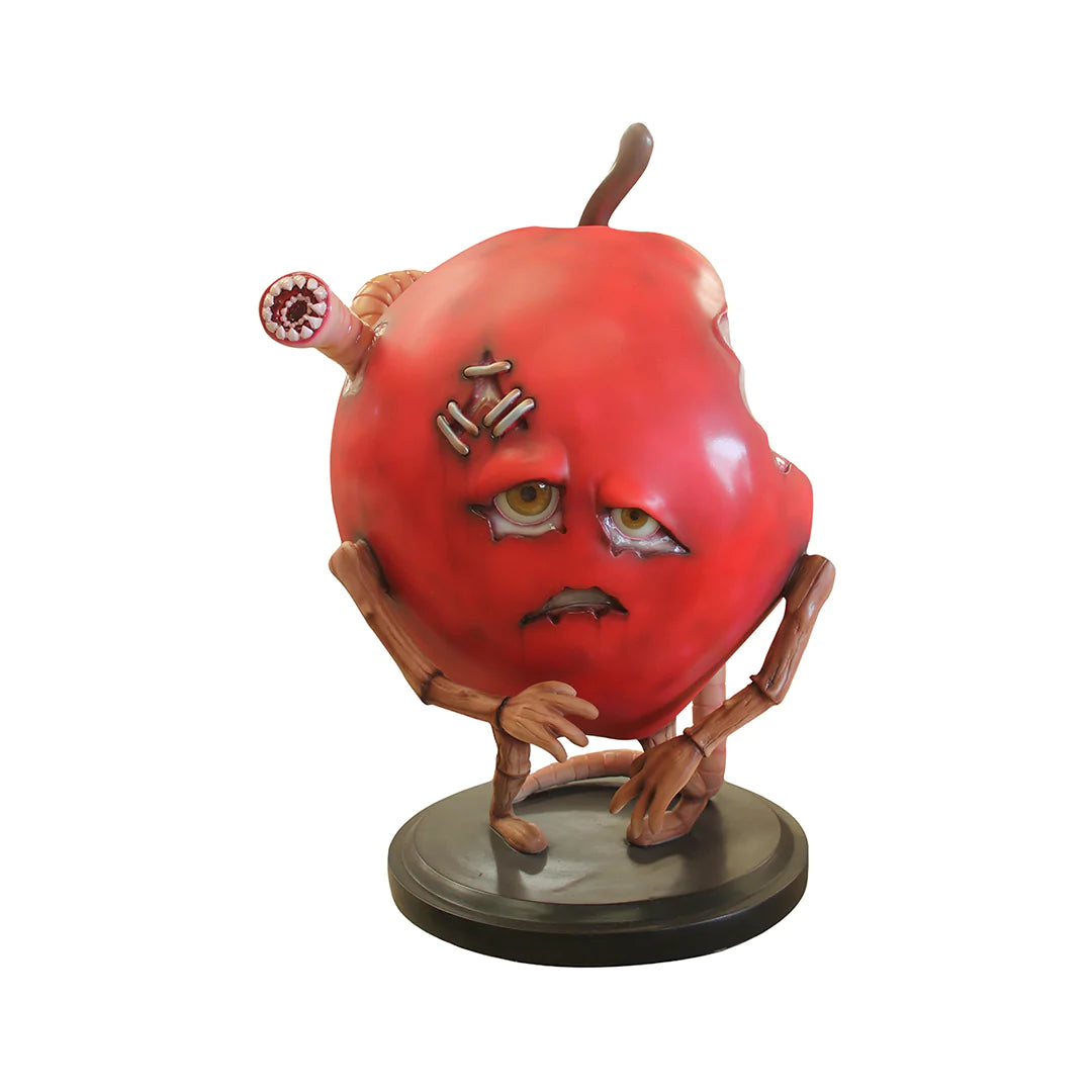 Zombie Apple Over Sized Fruit Statue - LM Treasures