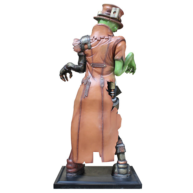 Steampunk Zombie Life Size Statue