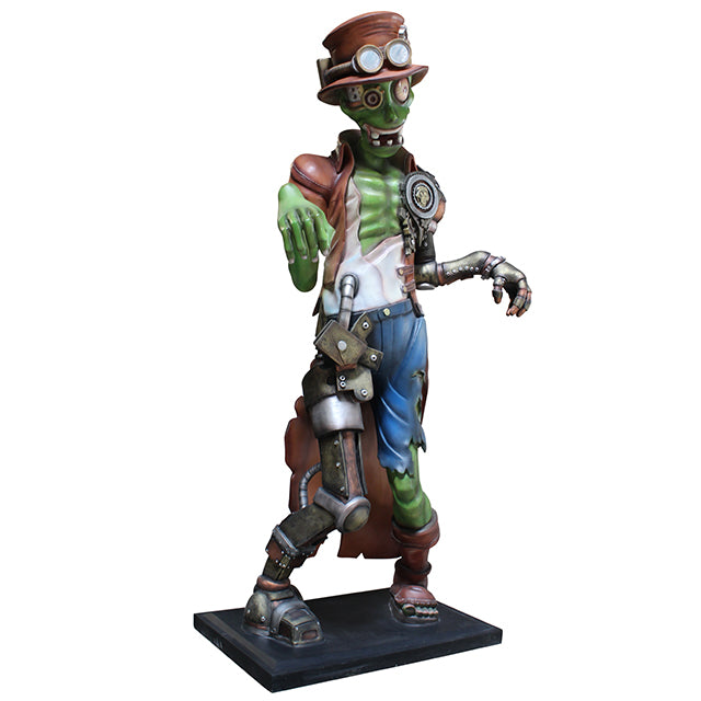 Steampunk Zombie Life Size Statue