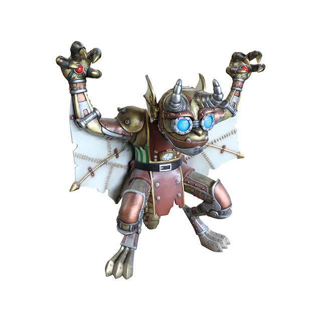 Robot Gargoyle Punk Life Size Statue