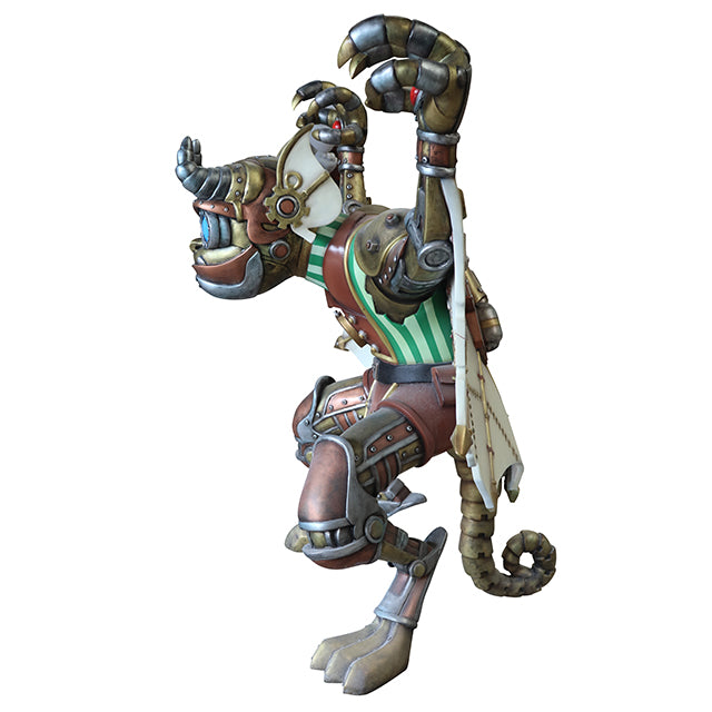 Robot Gargoyle Punk Life Size Statue