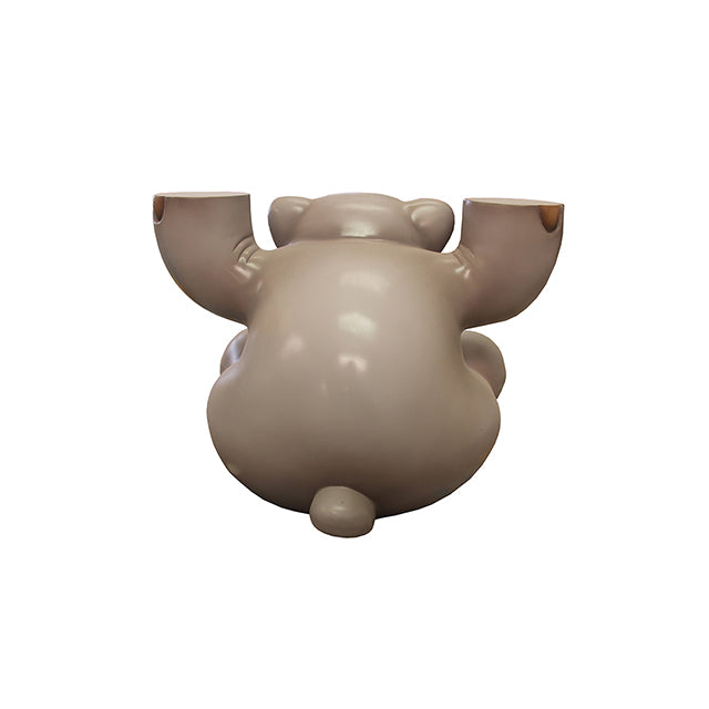 Comic Hippo Table Over Sized Statue