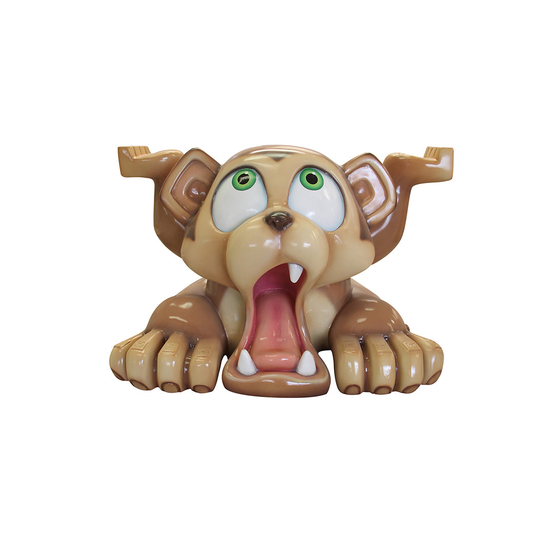 Comic Monkey Table Over Sized Statue