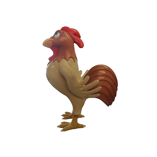 Comic Rooster Angry Bruno Life Size Statue