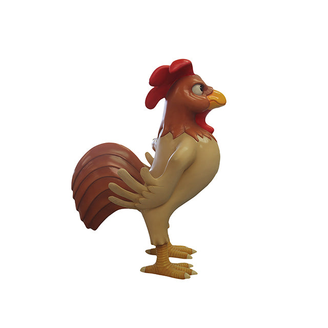 Comic Rooster Angry Bruno Life Size Statue