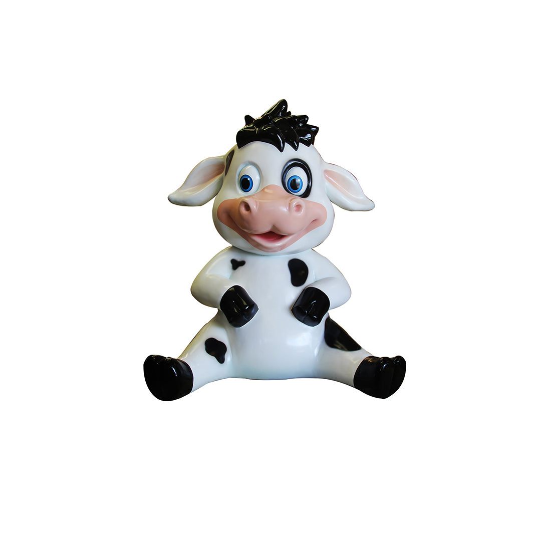 Comic Calf Life Size Statue