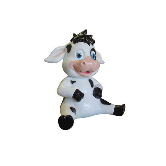 Comic Calf Life Size Statue