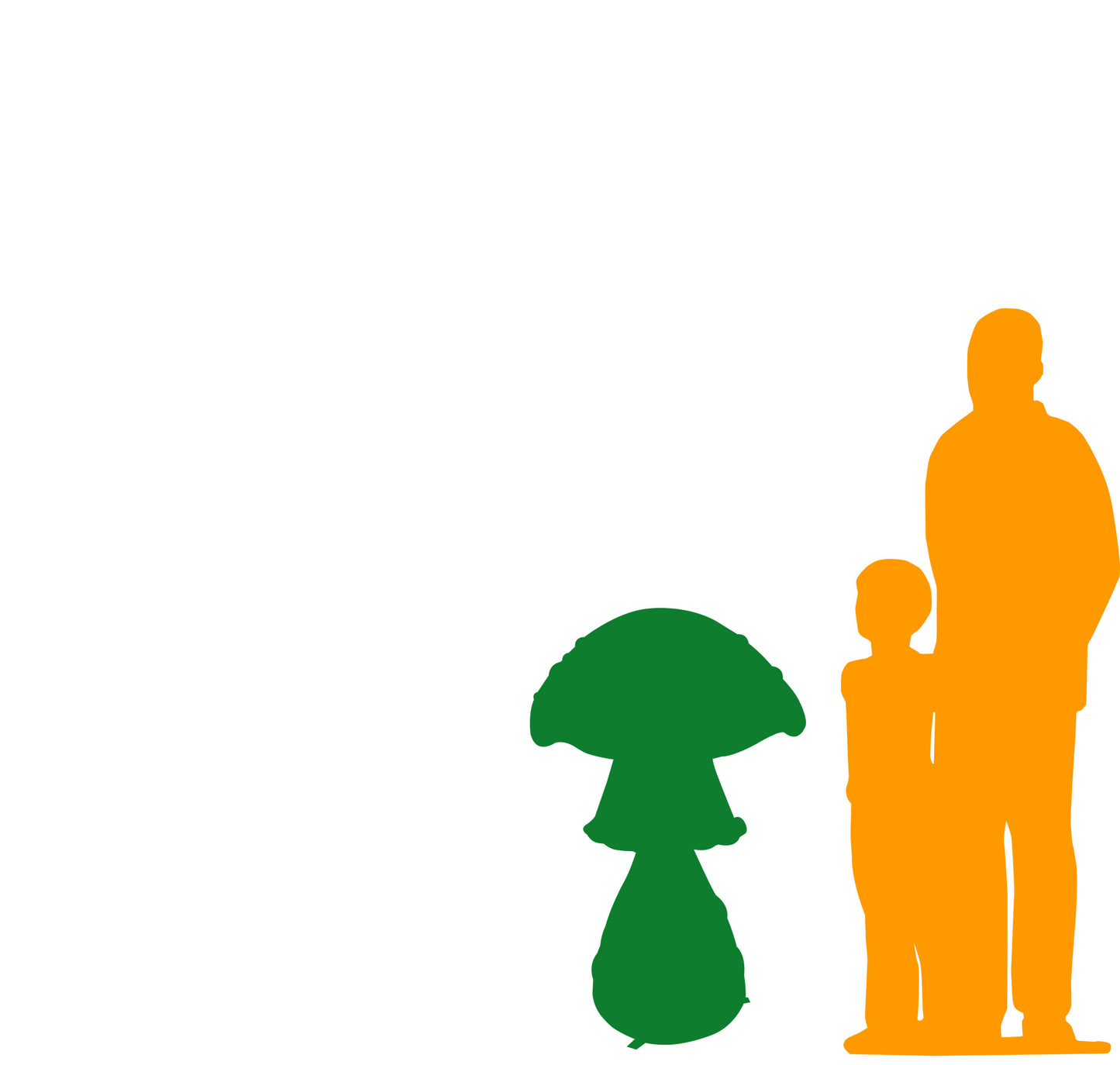 Jelly Mushroom Over Sized Statue