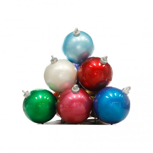 Ornament Christmas Ball Stack 10 Over Sized Statue