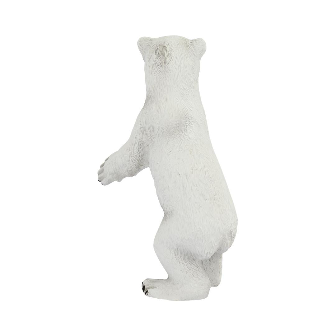 Polar Bear Baby Life Size Statue