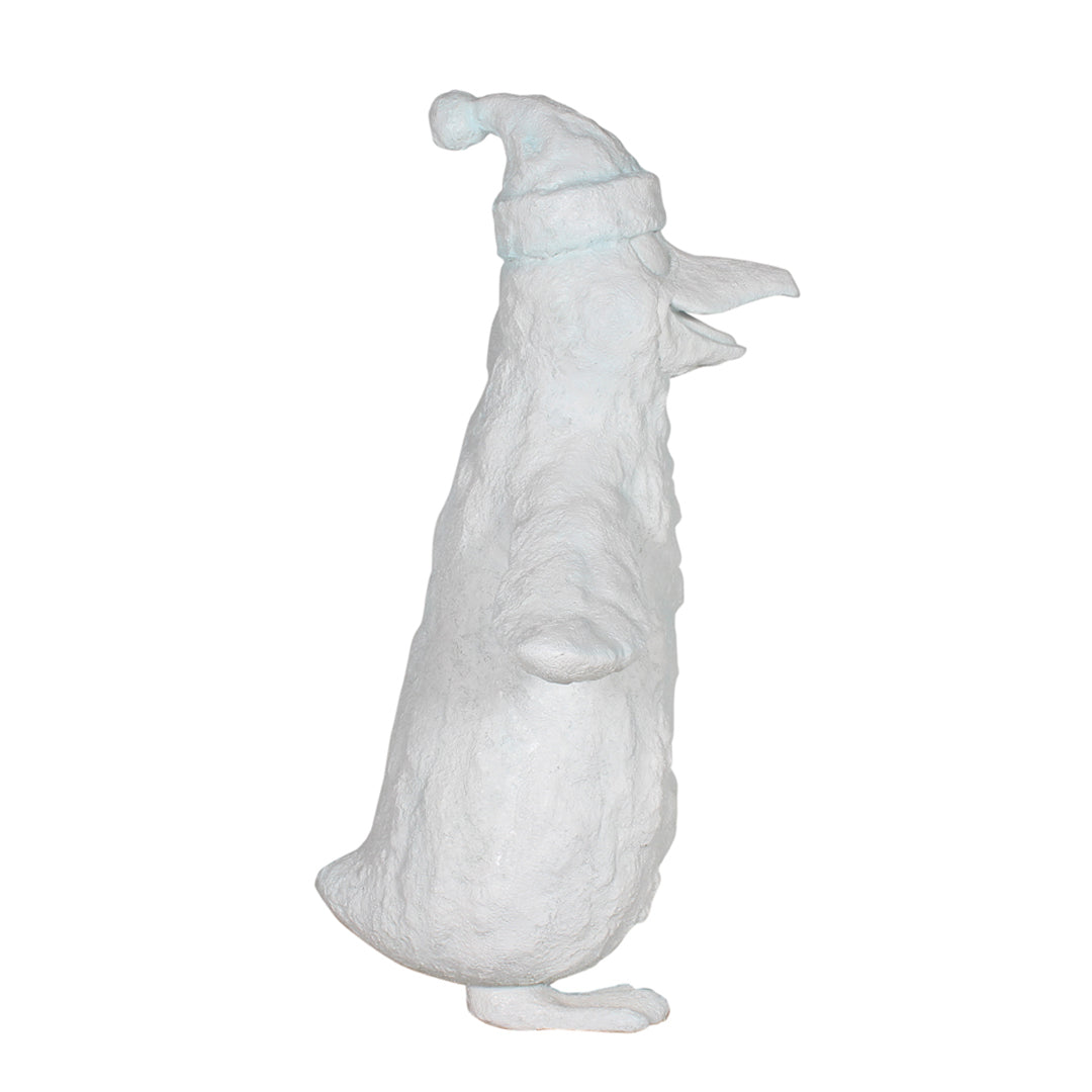 Snowman Penguin Life Size Statue