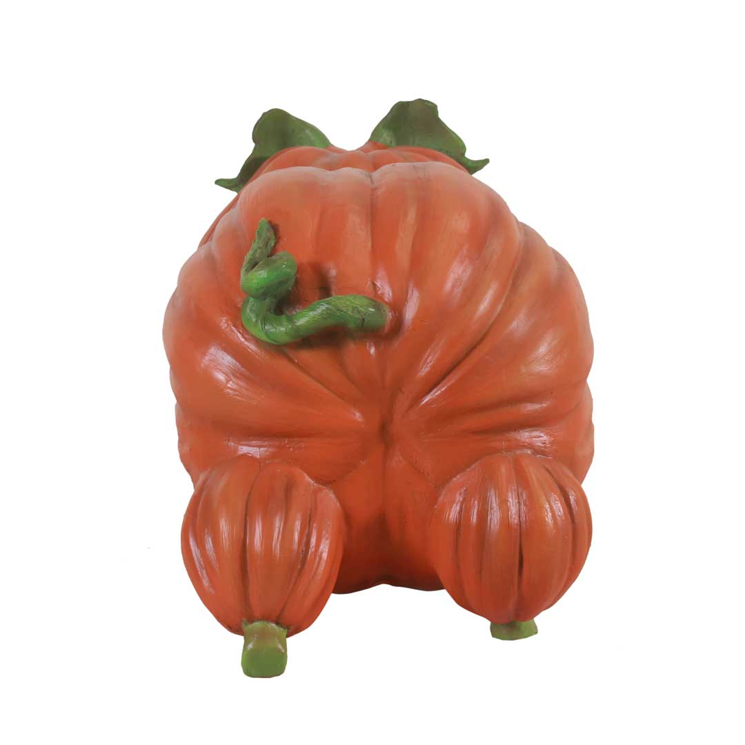 Pumpkin Pig Light Over Sized Statue