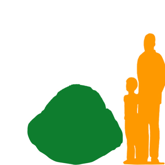 Rock Rhine Life Size Statue