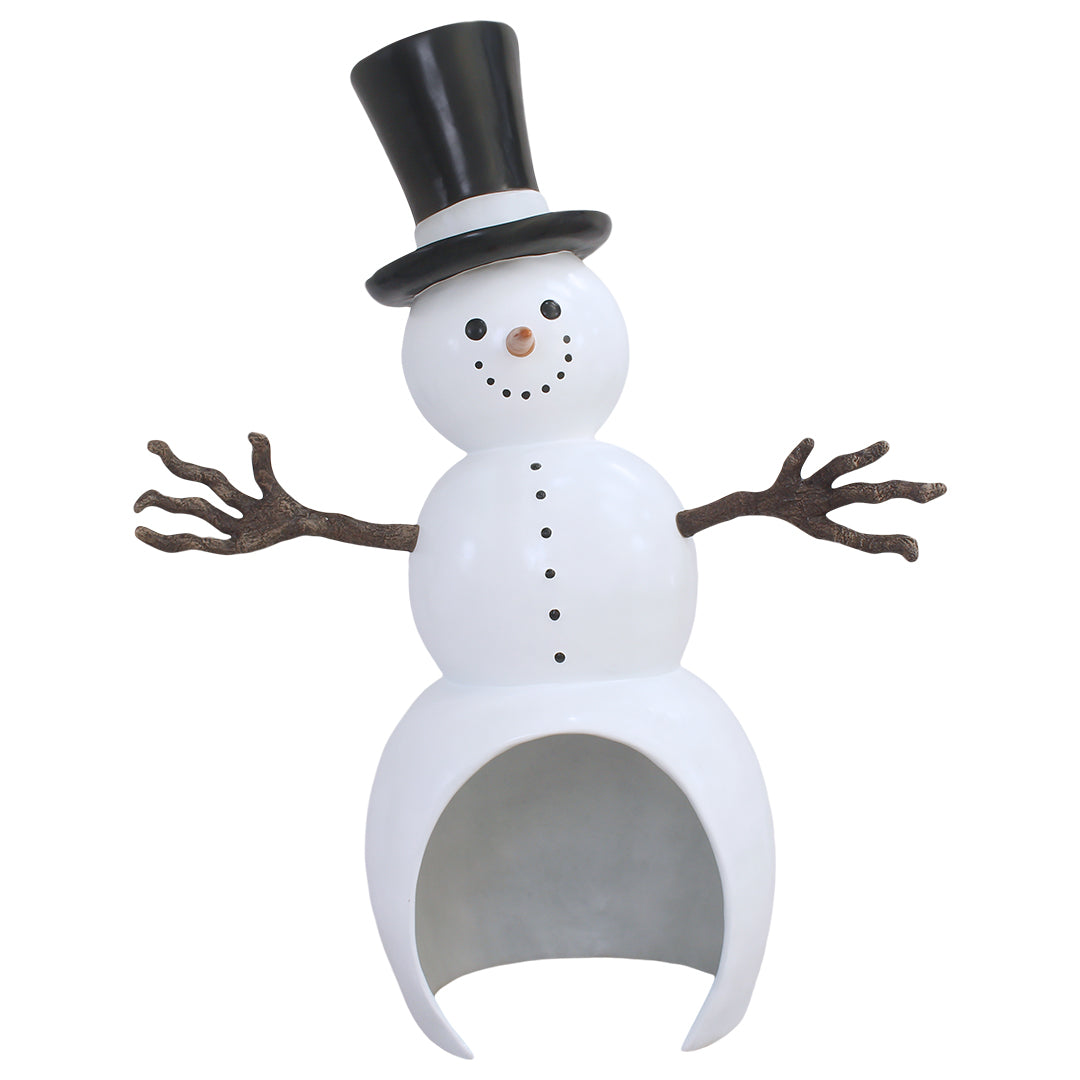 Snowman Giant Photo Op Statue