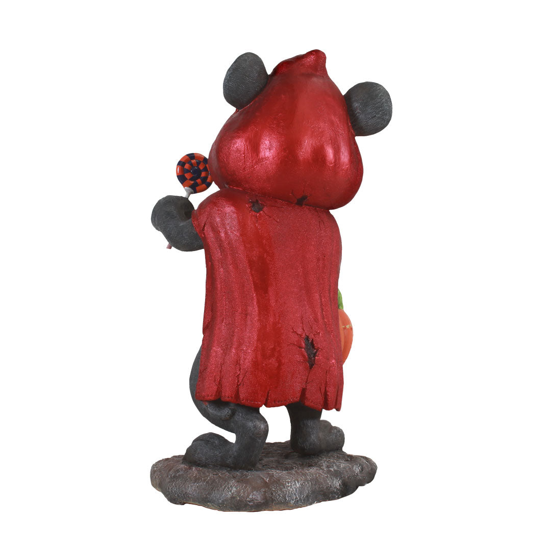 Mouse Red Riding Hood Costume Over Sized Statue
