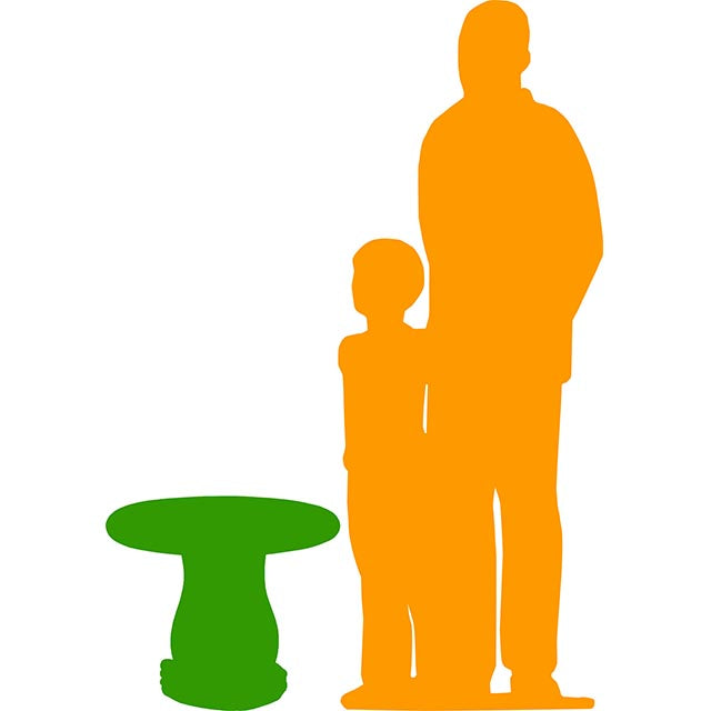 Mushroom Table Over Sized Statue