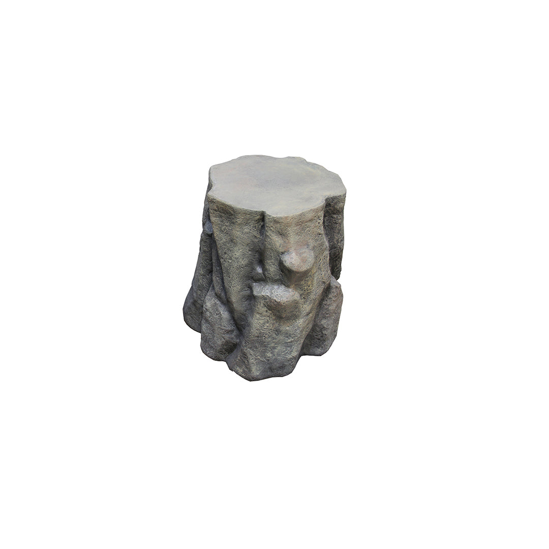 Single Stone Stool Life Size Statue