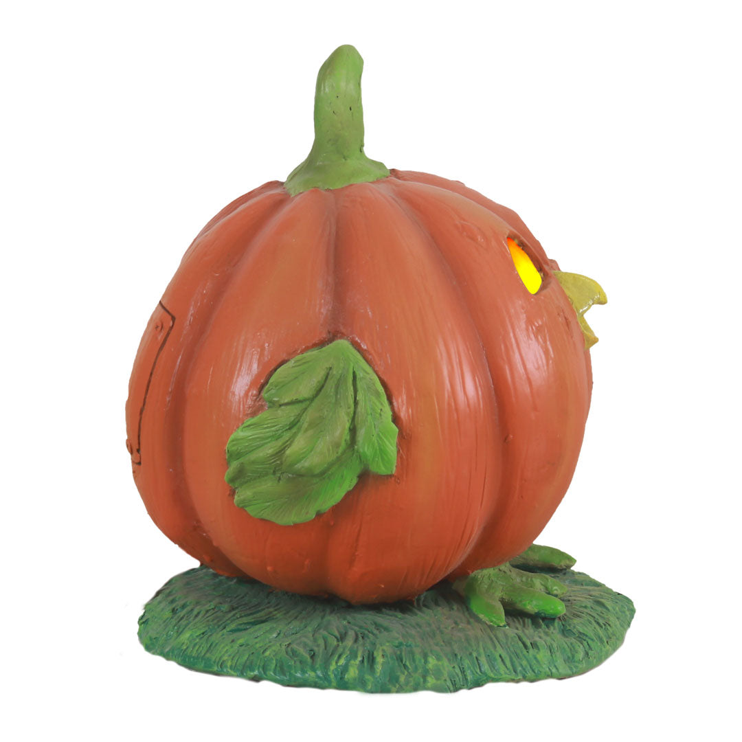 Pumpkin Chick Light Over Sized Statue