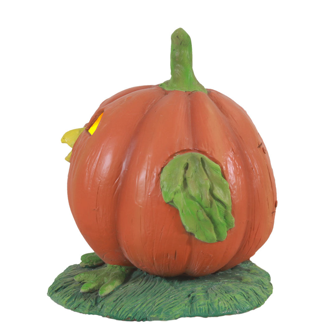 Pumpkin Chick Light Over Sized Statue
